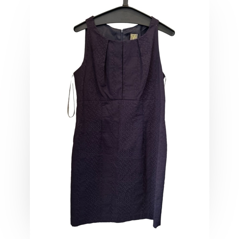 Taylor size 12 deep purple‎ sleeveless cocktail dress